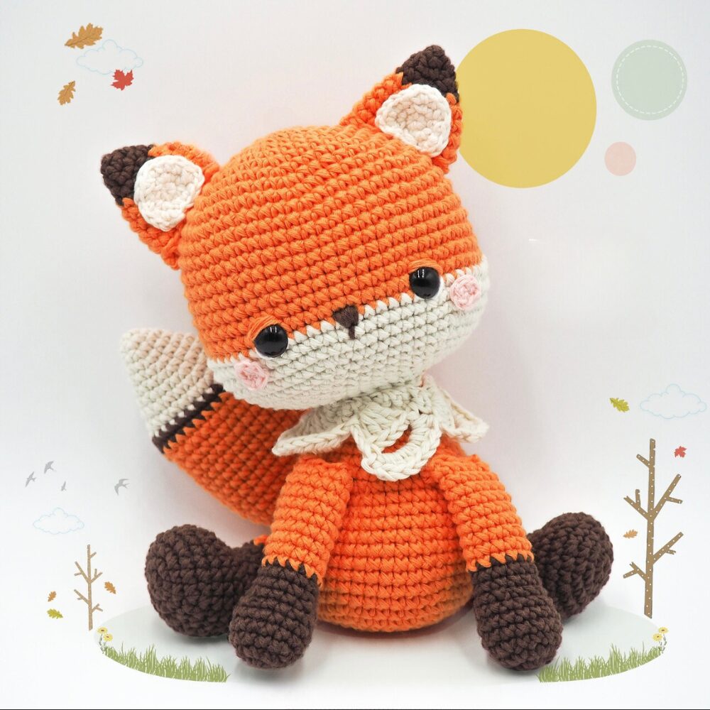 Muñeco de Apego El Conejo & La Luna Fox Milo