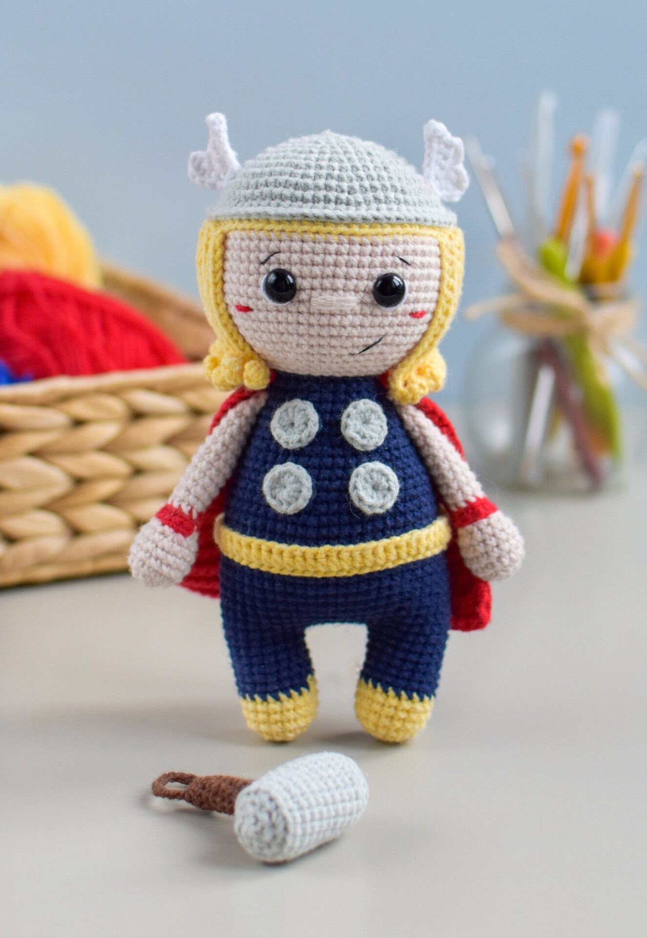 Muñeco de Apego El Conejo & La Luna Little Baby Thor