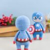 Muñeco de apego El Conejo & La Luna Little Baby Captain America