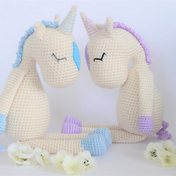 Muñeco de Apego El Conejo & La Luna Flossie The Unicorn