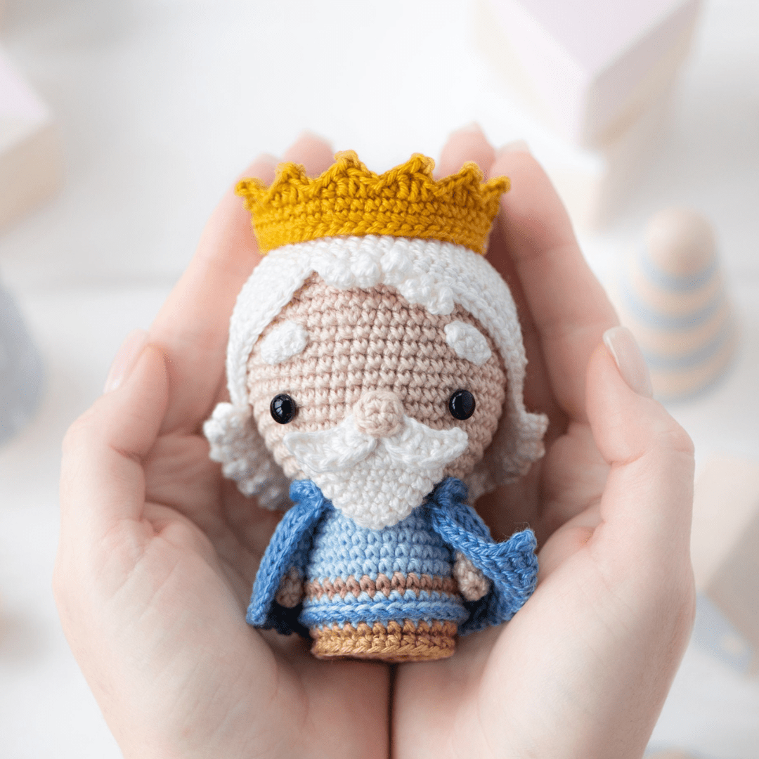 Muñeco de Apego El Conejo & La Luna Set Mini Reyes Magos