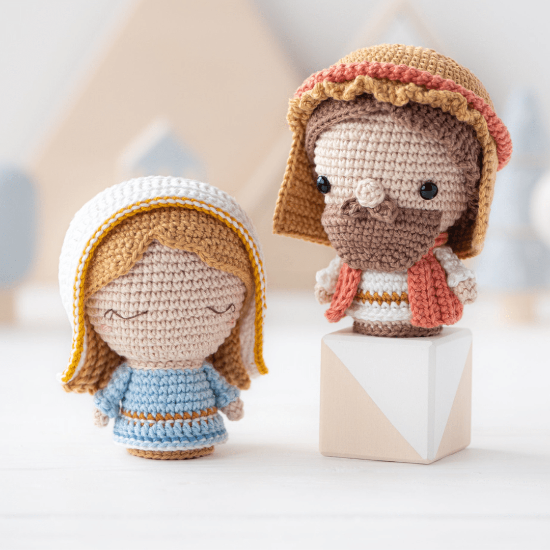 Muñeco de Apego El Conejo & La Luna Set Mini Pesebre de Belén