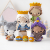 Muñeco de Apego El Conejo & La Luna Set Mini Reyes Magos