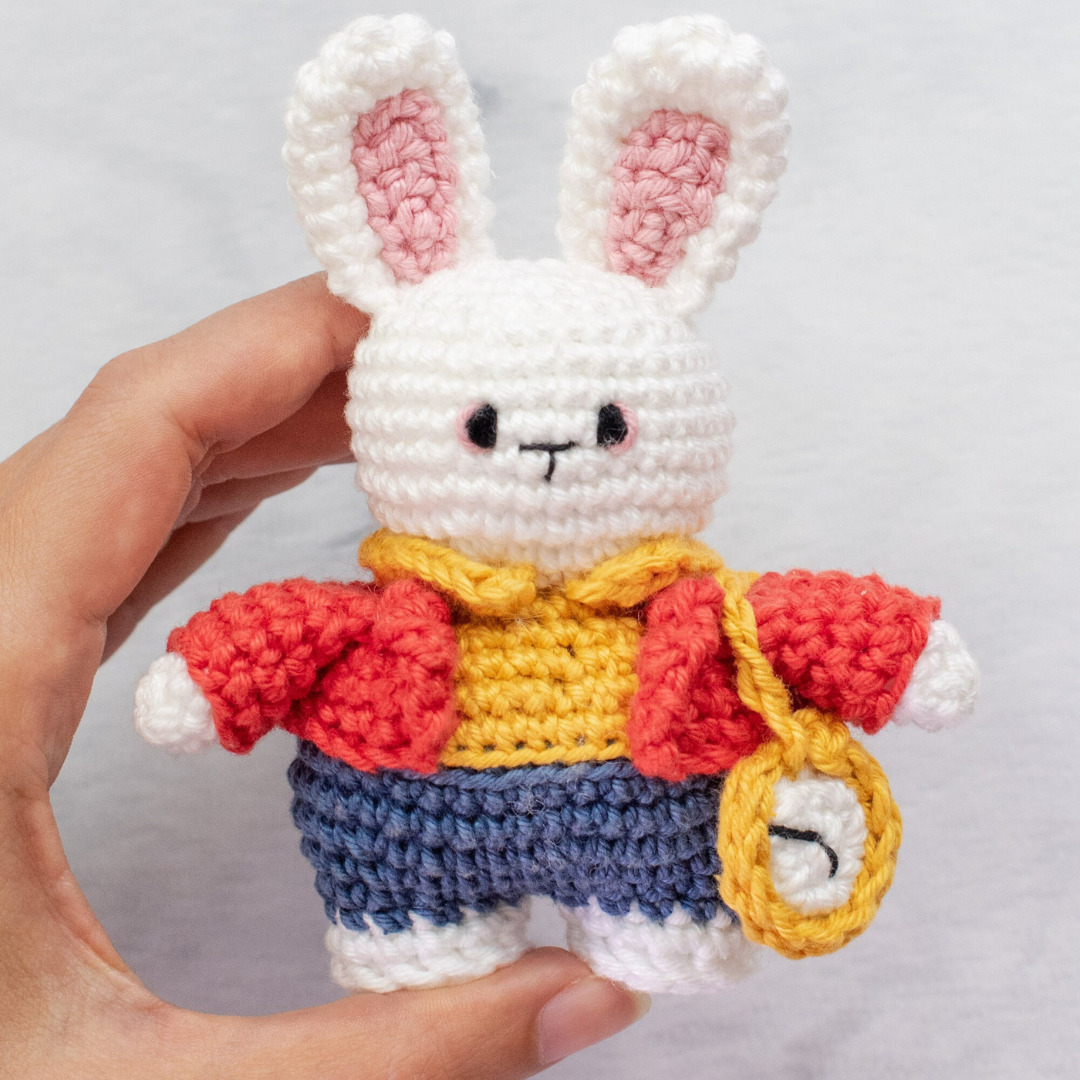 Muñeco de Apego El Conejo & La Luna Set Alice In Wonderland X6