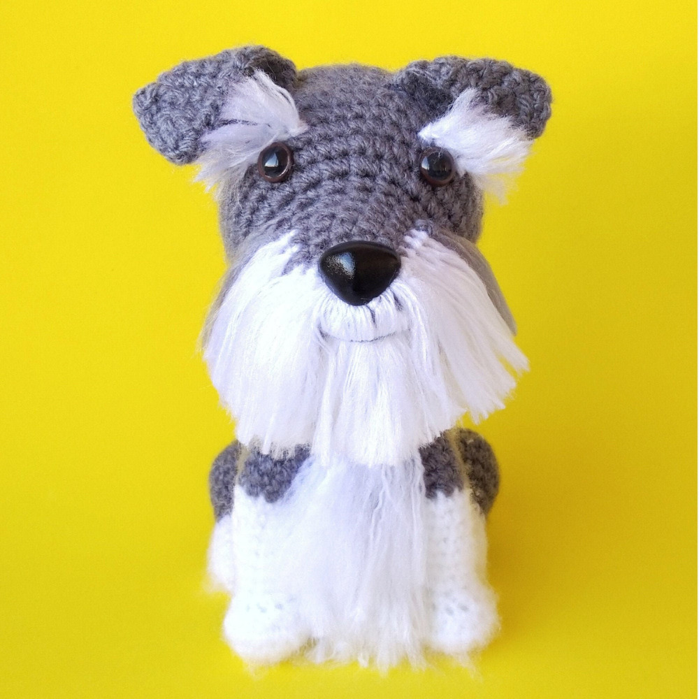 Muñeco de Apego El Conejo & La Luna Schnauzer Dog