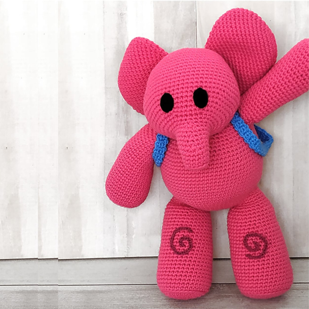 Muñeco de Apego El Conejo & La Luna Elly Pocoyo