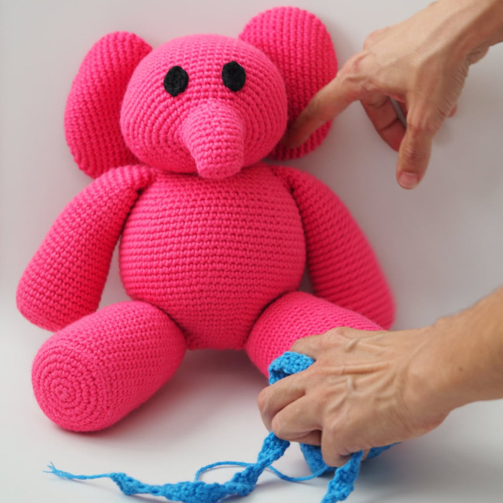 Muñeco de Apego El Conejo & La Luna Elly Pocoyo