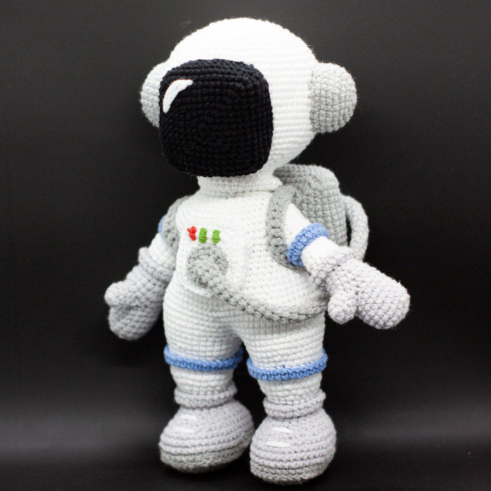 Muñeco de Apego El Conejo & La Luna Jhon El Astronauta