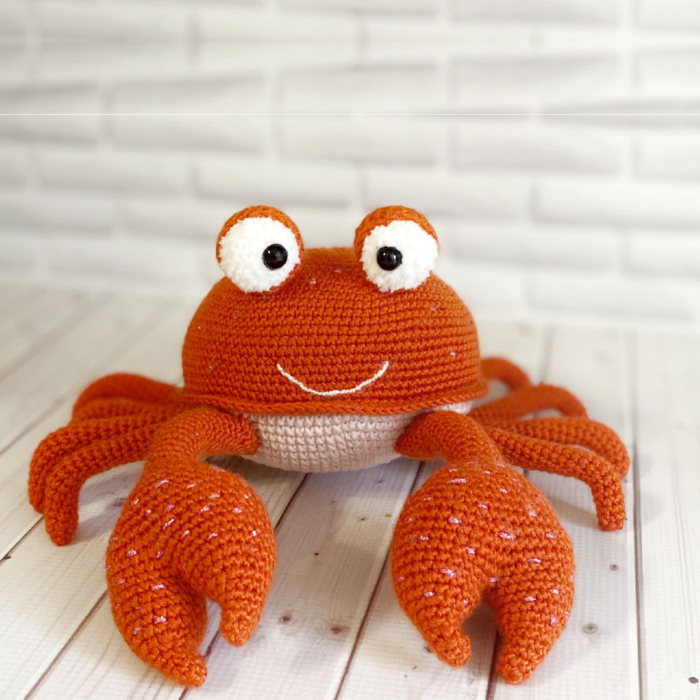 Muñeco de Apego El Conejo & La Luna Little Little Red Crab