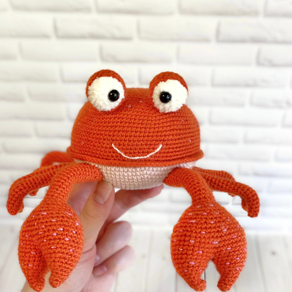 Muñeco de Apego El Conejo & La Luna Little Little Red Crab