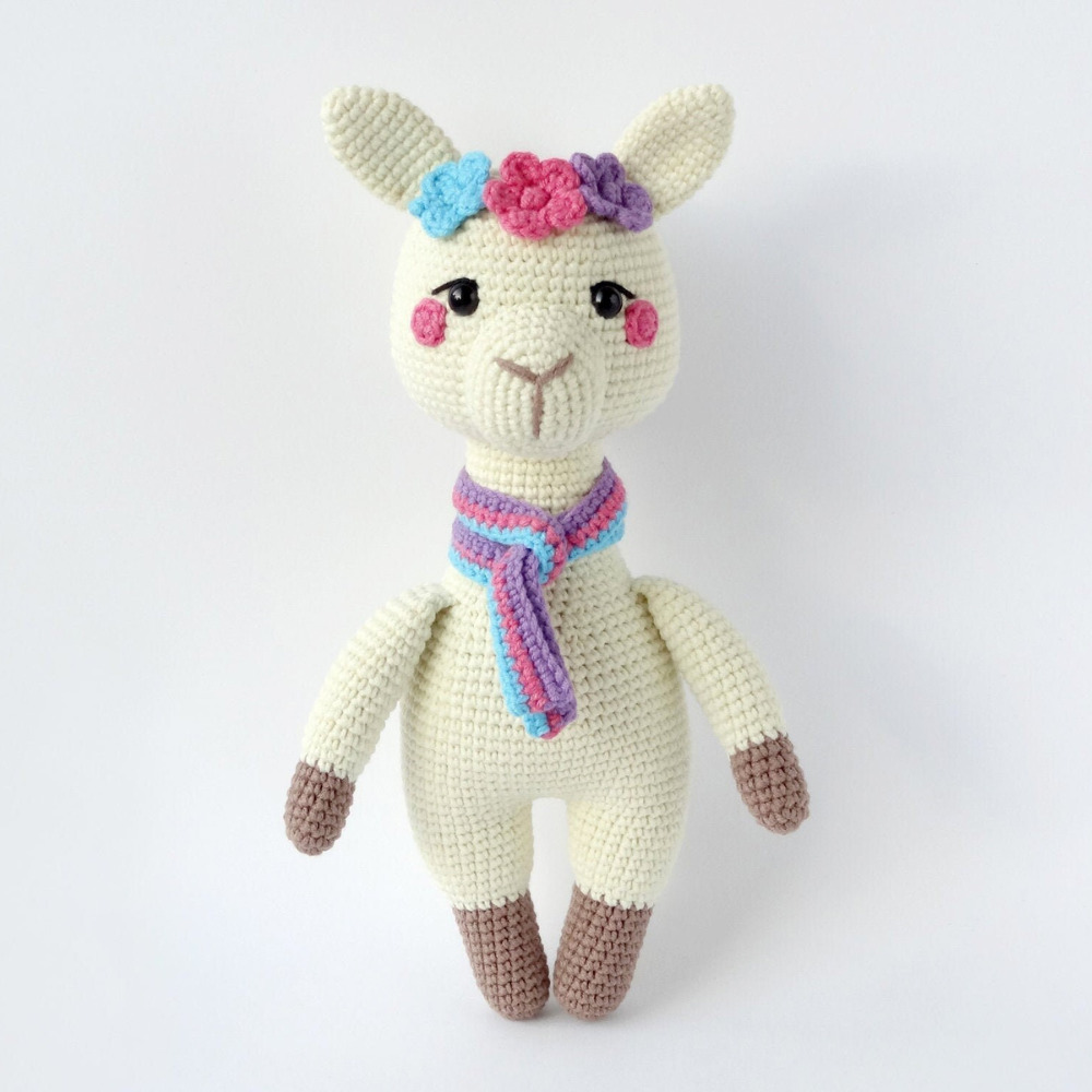 Muñeco de Apego El Conejo & La Luna Lola La Llama