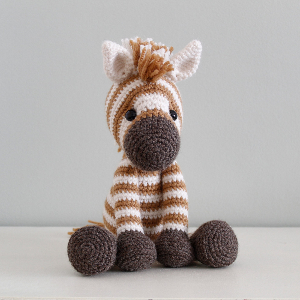 Muñeco de Apego El Conejo & La Luna Sabana La Zebra