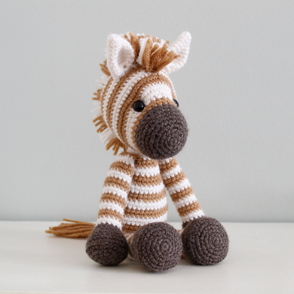 Muñeco de Apego El Conejo & La Luna Sabana La Zebra