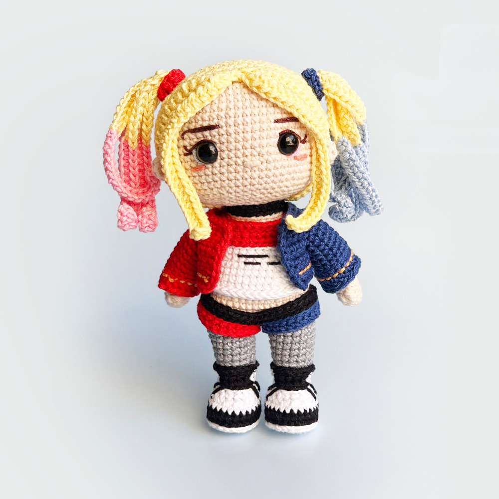 Muñeco de Apego El Conejo & La Luna Harley Quinn