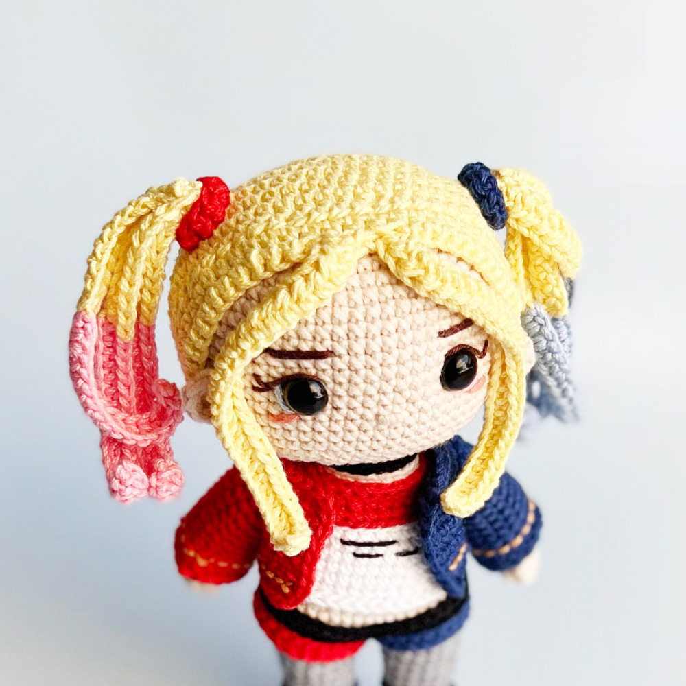 Muñeco de Apego El Conejo & La Luna Harley Quinn