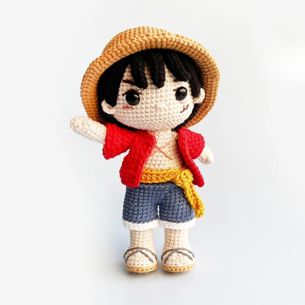 Muñeco de Apego El Conejo & La Luna Monkey D. Luffy