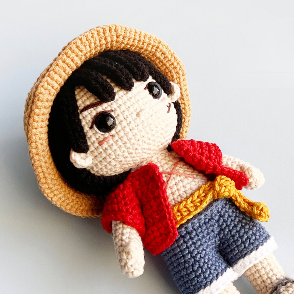 Muñeco de Apego El Conejo & La Luna Monkey D. Luffy