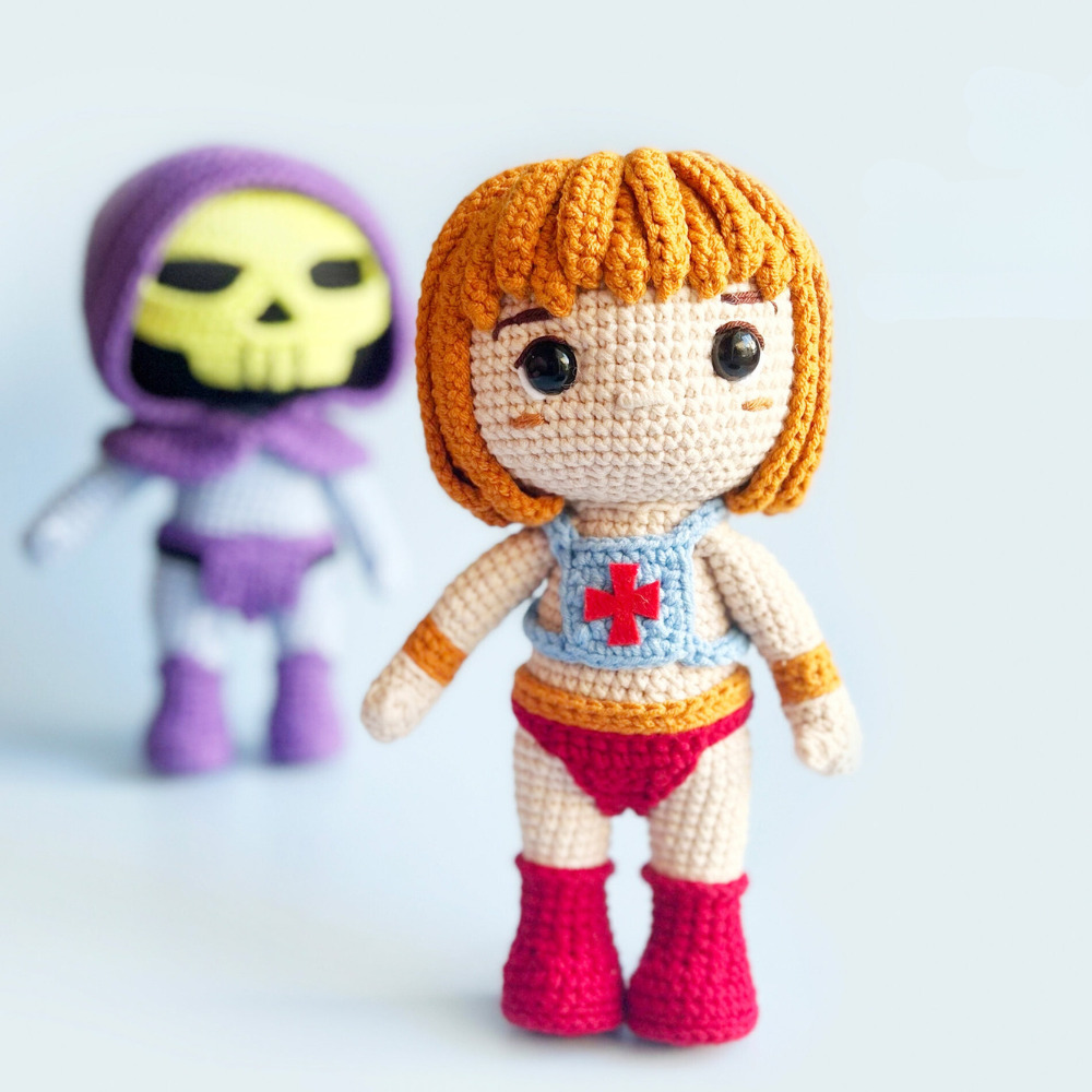 Muñeco de  Apego El Conejo & La Luna He-Man & Skeletor