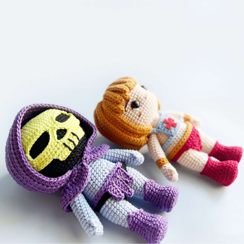 Muñeco de  Apego El Conejo & La Luna He-Man & Skeletor