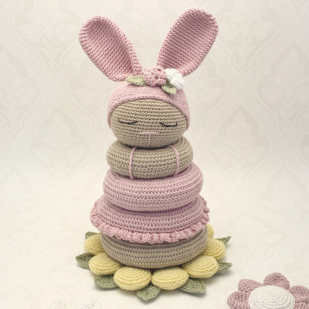 Juego Didáctico Para Bebé El Conejo & La Luna Bunny Stacking Toy