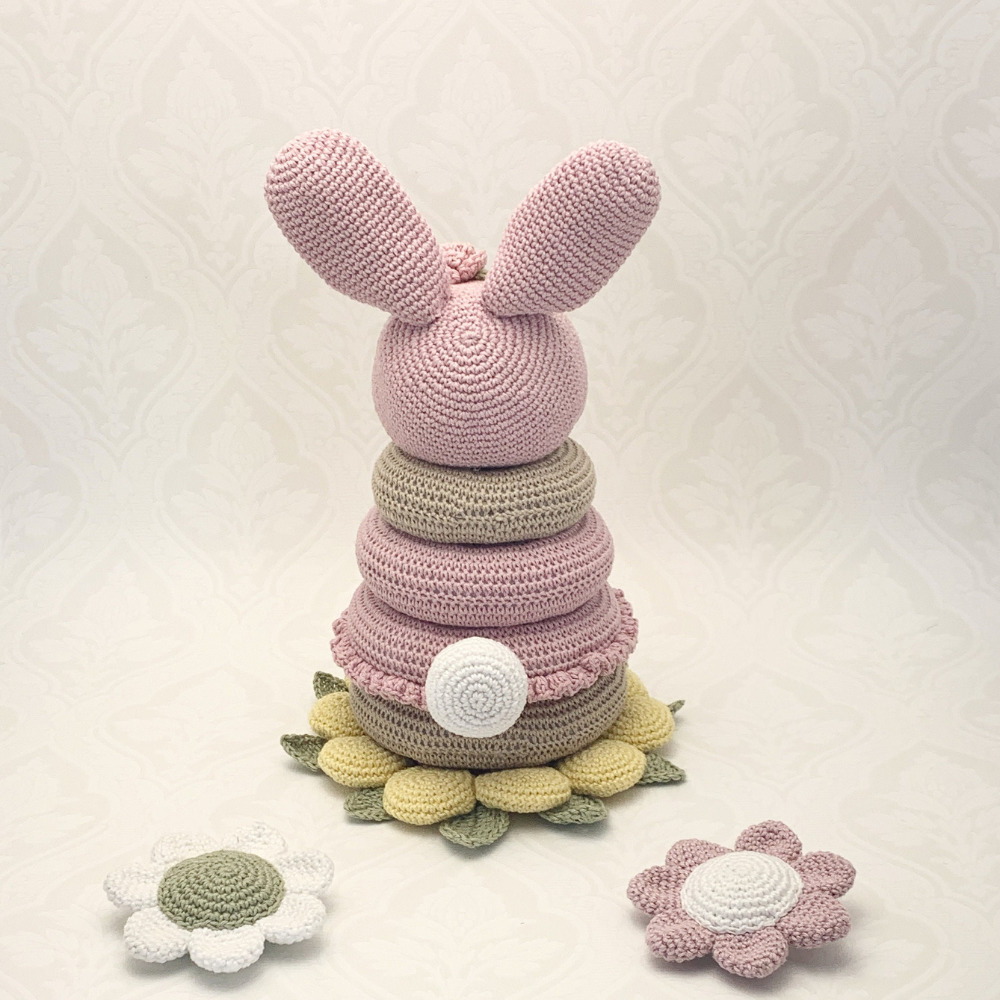 Juego Didáctico Para Bebé El Conejo & La Luna Bunny Stacking Toy
