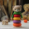 Juego Didáctico Para Bebé El Conejo & La Luna Bear Stacking Toy