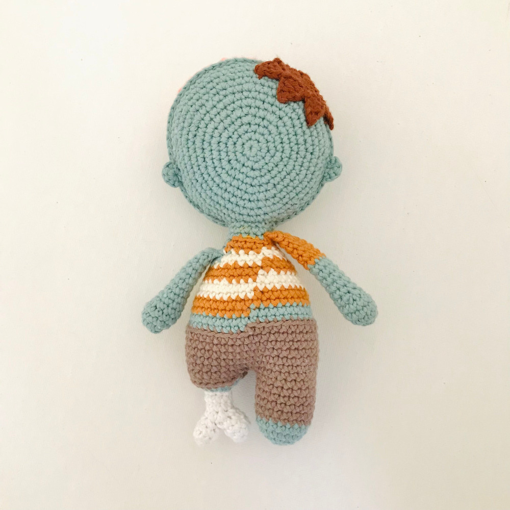 Muñeco de Apego El Conejo & La Luna Tommy The Zombie