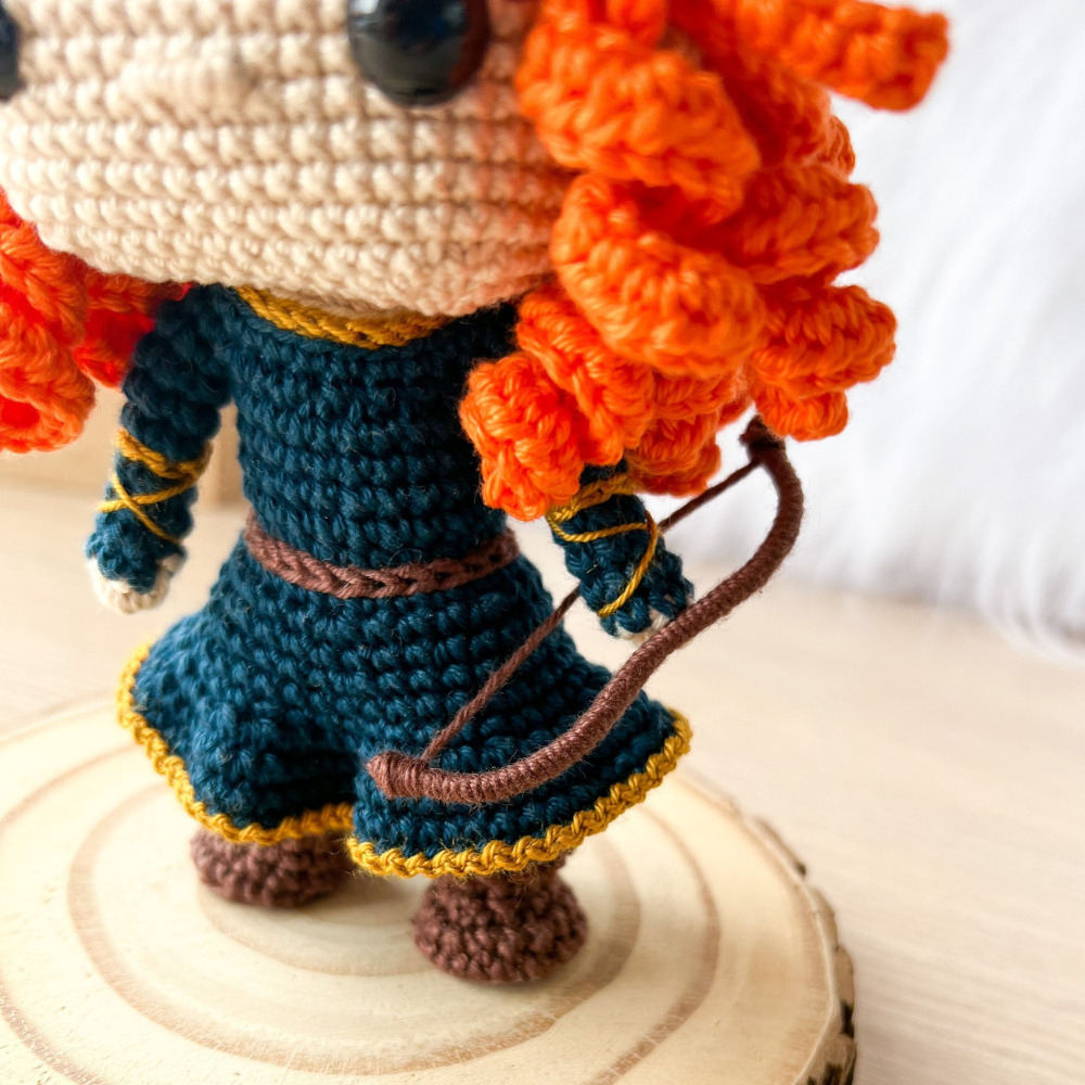 Muñeca de Apego El Conejo & La Luna Mérida Brave