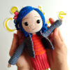 Muñeca de Apego El Conejo & La Luna Coraline Jones M01