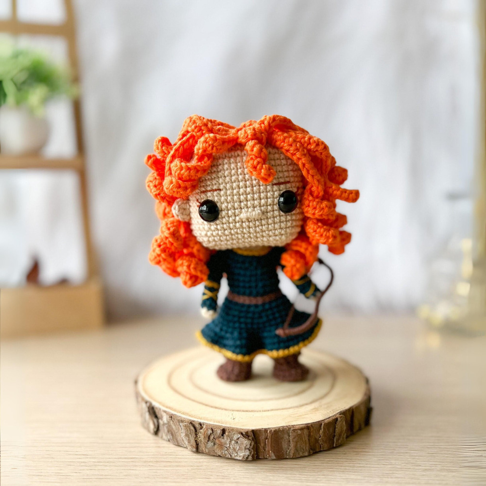 Muñeca de Apego El Conejo & La Luna Mérida Brave