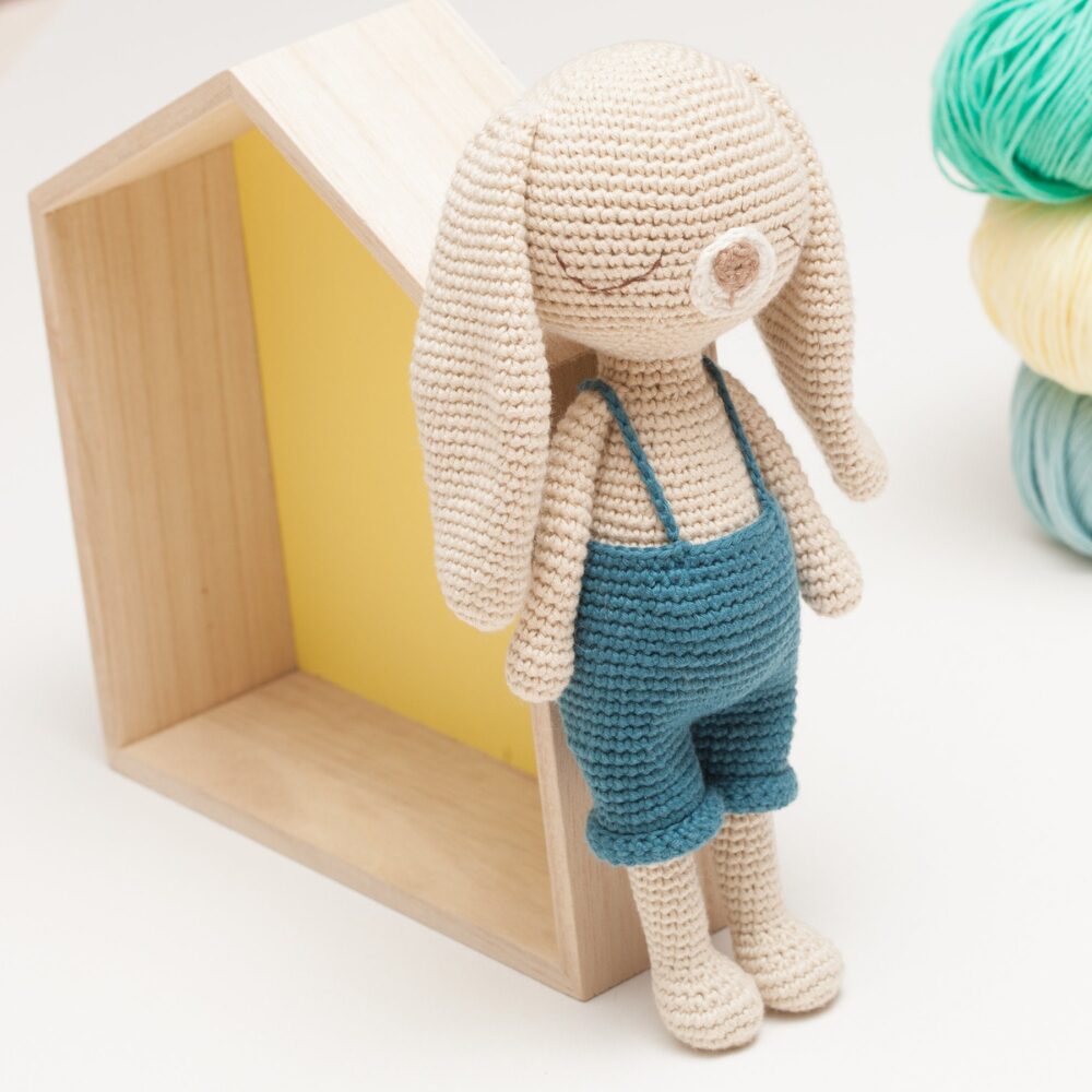 Muñeco de  Apego El Conejo & La Luna Conejo Edmundo