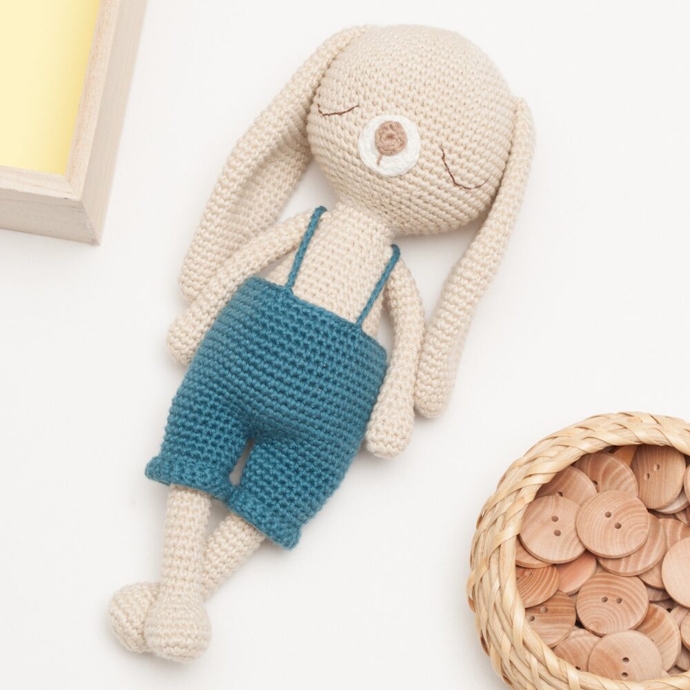 Muñeco de  Apego El Conejo & La Luna Conejo Edmundo