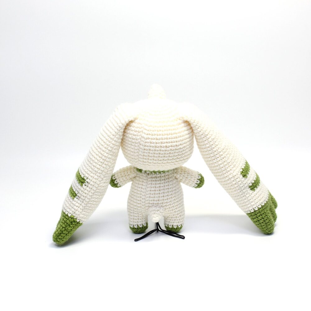 Muñeco de Apego El Conejo & La Luna Terriermon Digimon