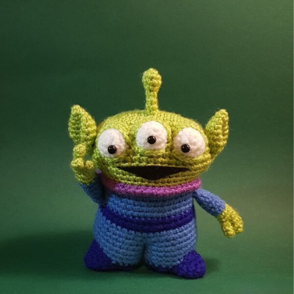 Muñeco de  Apego El Conejo & La Luna Alien Toy Story