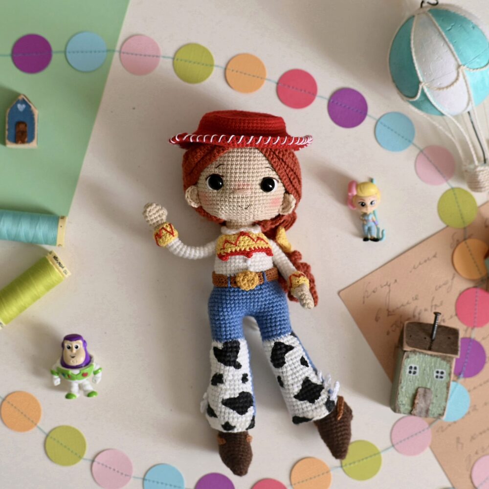 Muñeca de Apego El Conejo & La Luna Jessie