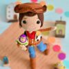 Muñeco de Apego El Conejo & La Luna Sheriff Woody