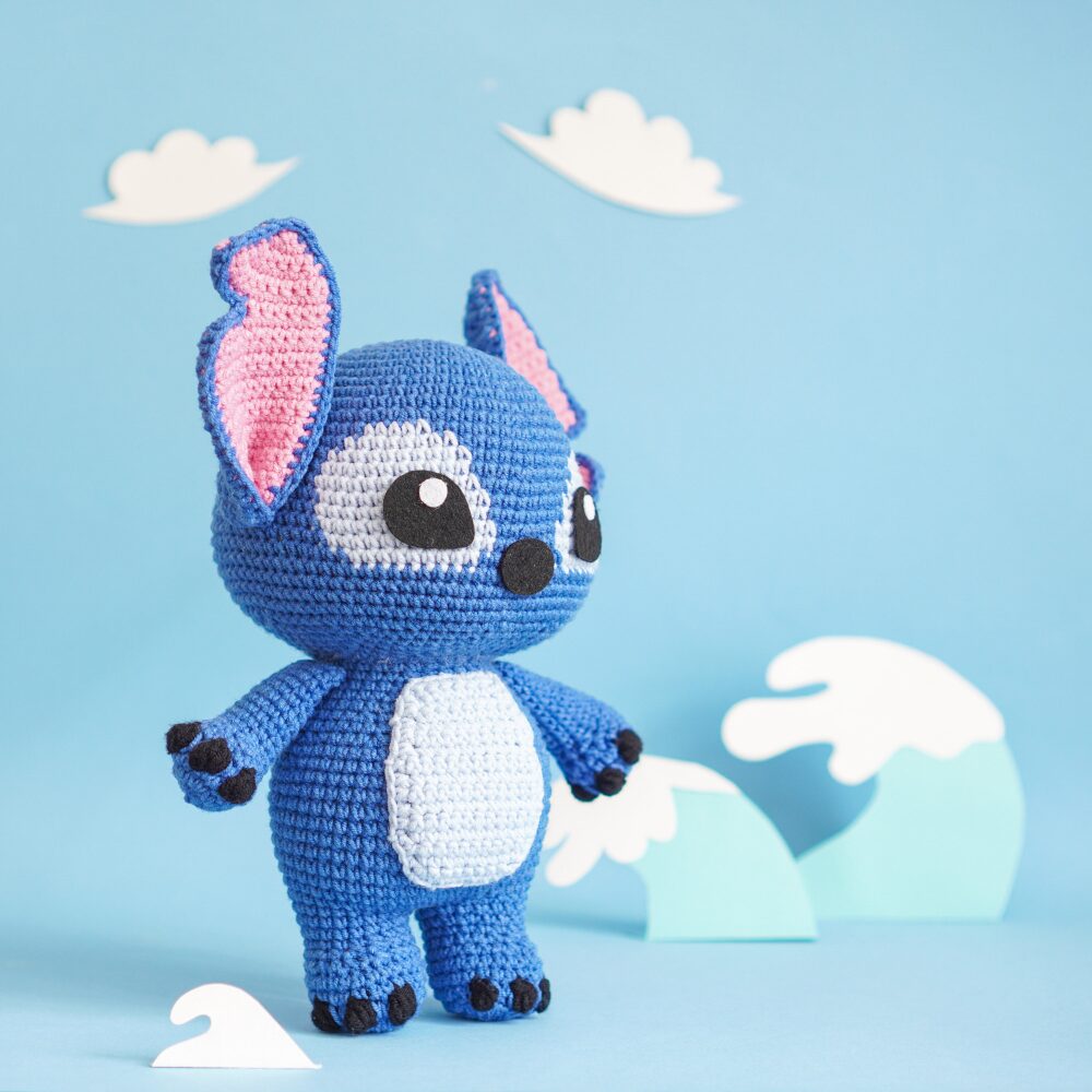 Muñeco de Apego El Conejo & La Luna Stitch M02