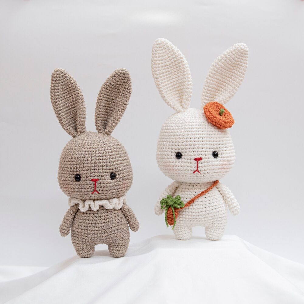 Muñeco de  Apego El Conejo & La Luna Conejo