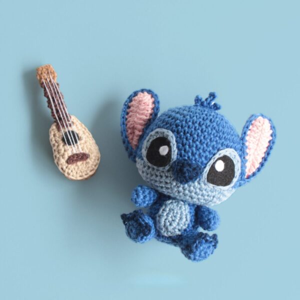 Muñeco de Apego El Conejo & La Luna Stitch M01