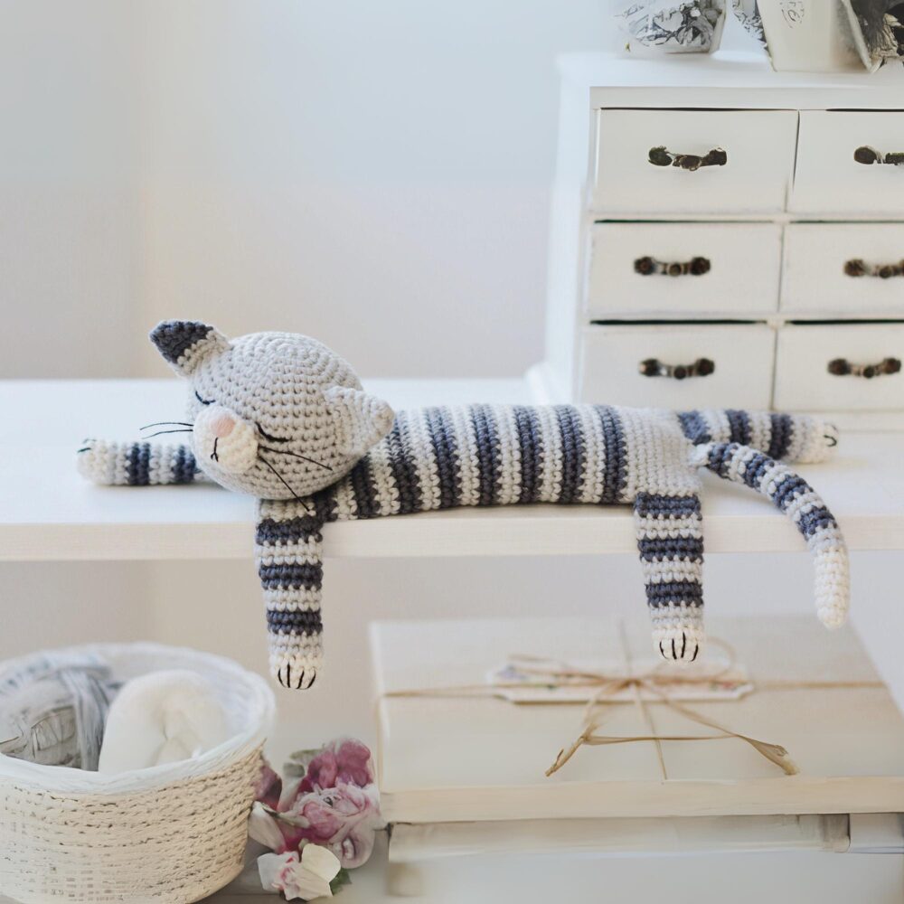 Muñeco de Apego El Conejo & La Luna The Sleepy Cat