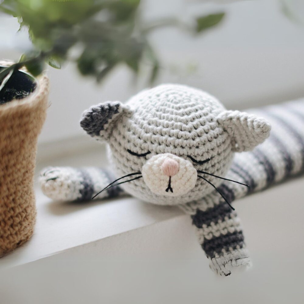 Muñeco de Apego El Conejo & La Luna The Sleepy Cat