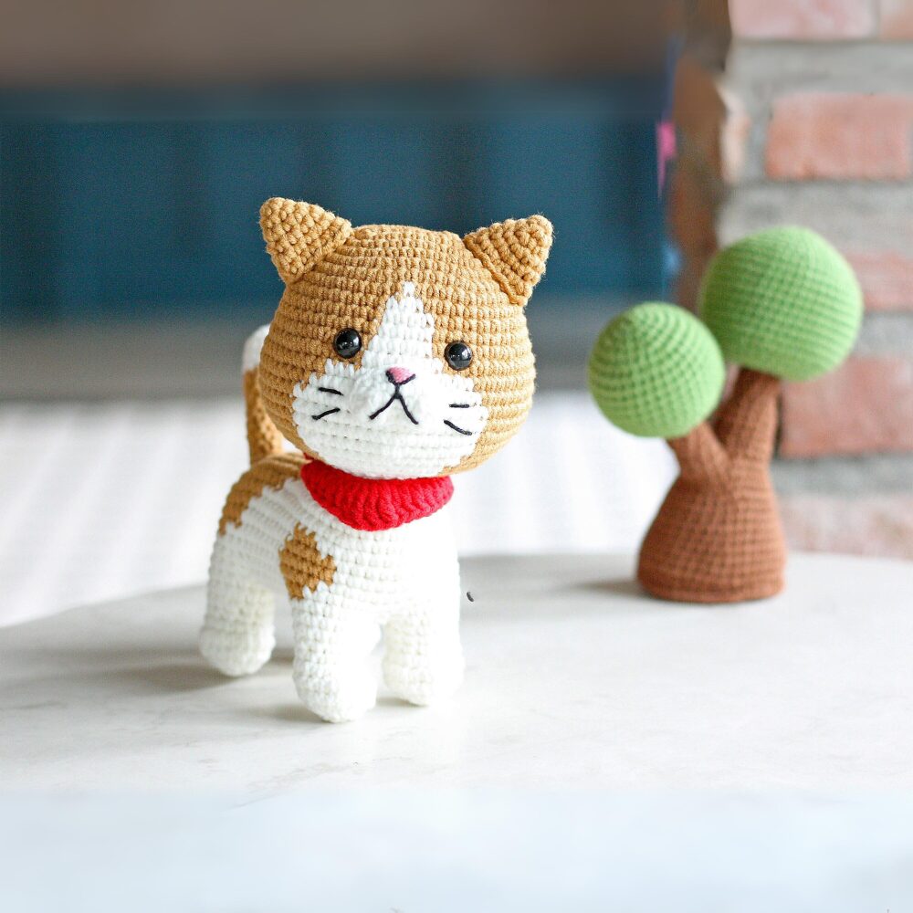 Muñeco de Apego El Conejo & La Luna Mango El Gato Dorado