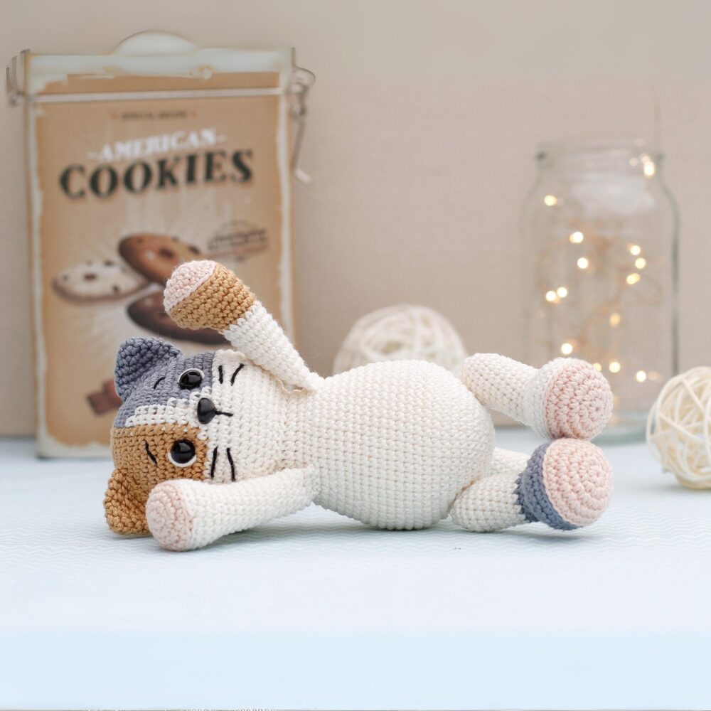 Muñeco de Apego El Conejo & La Luna Beans the Cat