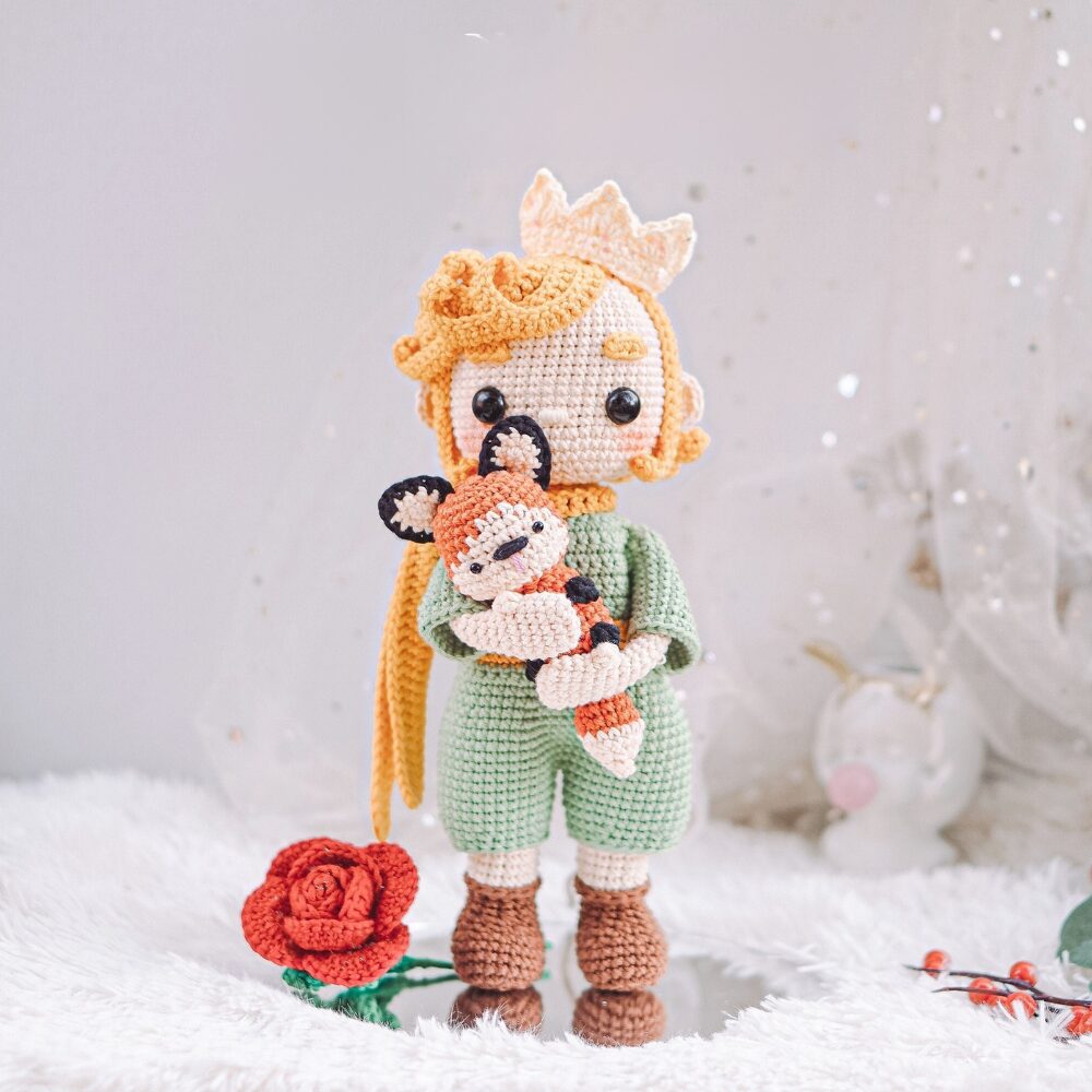 Muñeco de Apego El Conejo & La Luna Set Little Prince M02