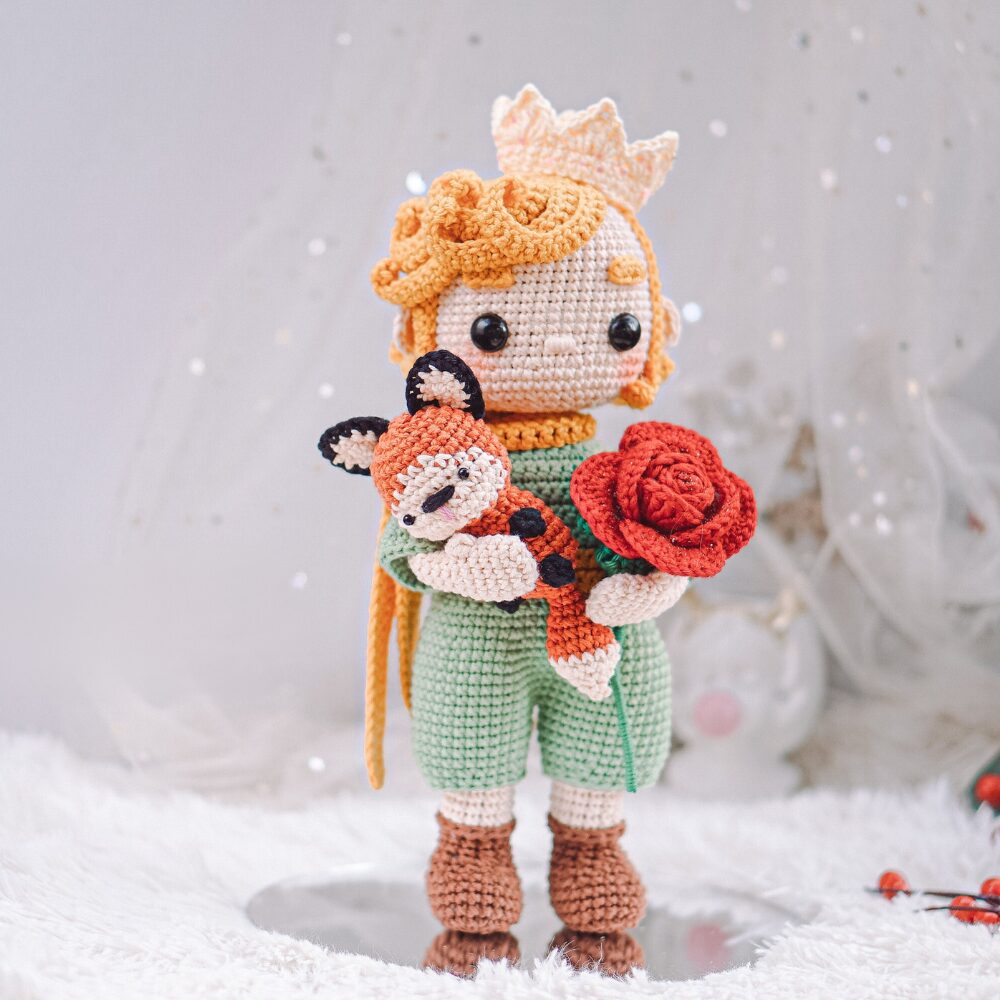 Muñeco de Apego El Conejo & La Luna Set Little Prince M02