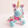 Muñeco de Apego El Conejo & La Luna Kokoro El Unicornio