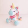 Muñeco de Apego El Conejo & La Luna Kokoro El Unicornio