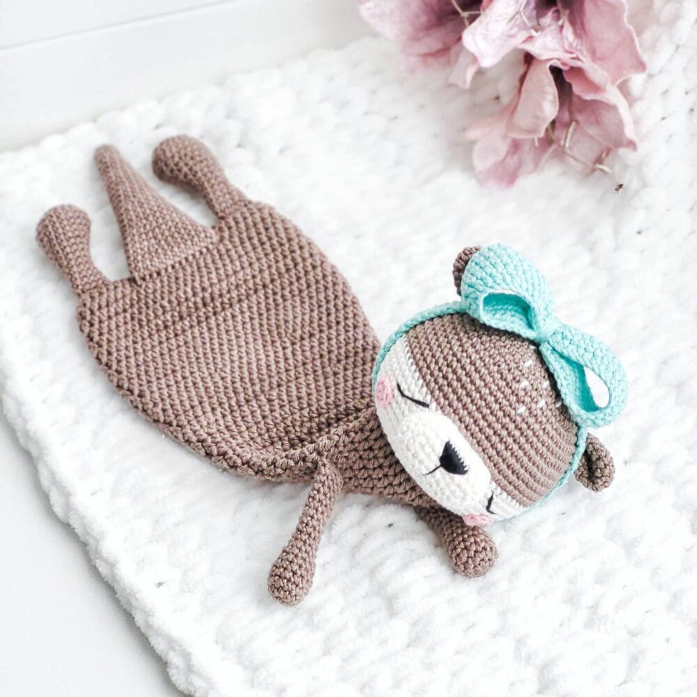 Manta de Apego El Conejo & La Luna Otto La Nutria