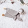 Manta de Apego El Conejo & La Luna Penguin Love Blanket + Rattle_7 Manta de Apego El Conejo & La Luna Penguin Love Blanket + Rattle