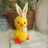 Muñeco de Apego El Conejo & La Luna Pollito de Pascua